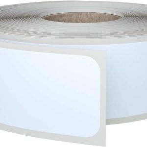 1x3 inch self-adhesive handwritten label paper, rectangular white sticker roll