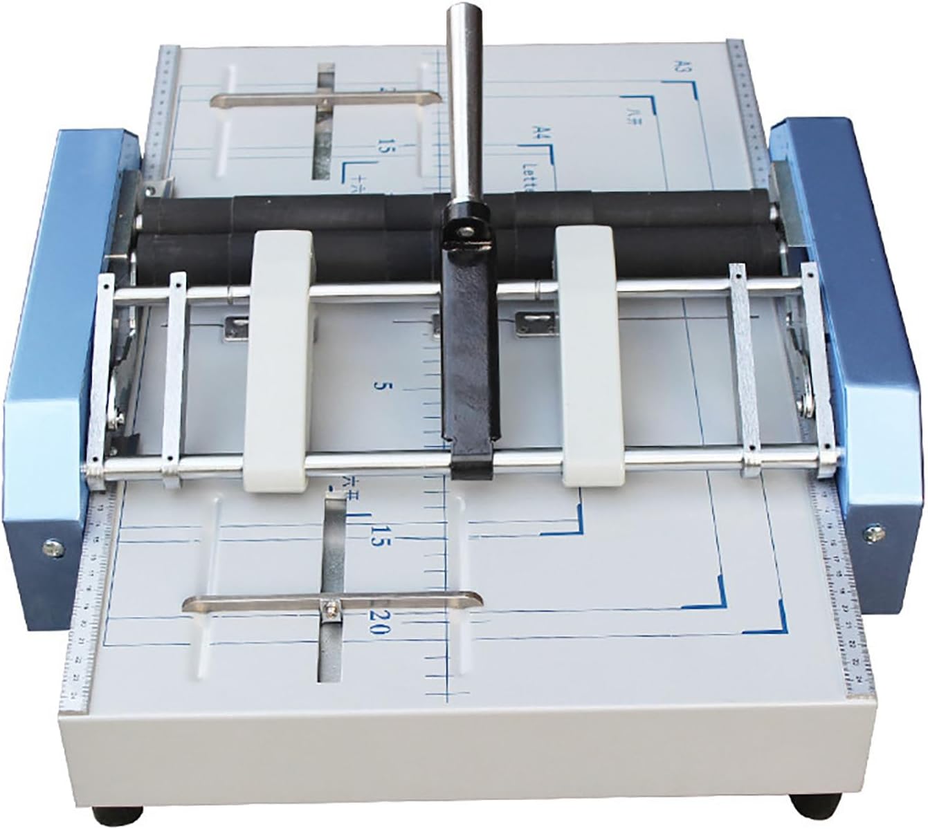 Heavy Duty Par A3 Booklet Making Machine with 20 Sheet Capacity 5 Nail Positions and Support Various Discount Methods Precise Positioning and Re Baffle for School nt Stores